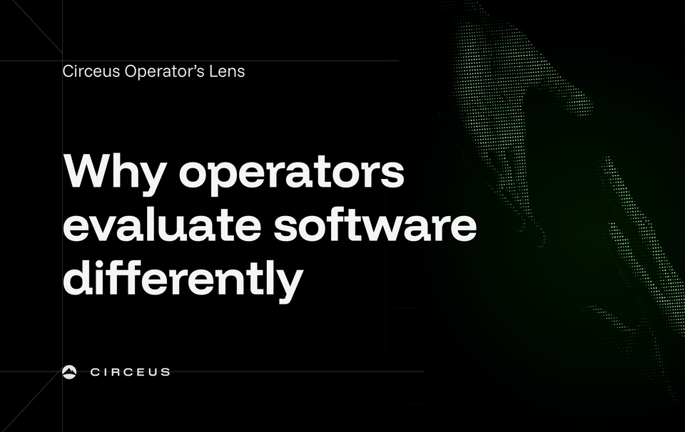 Operator's Lens: Why Operators Evaluate Software Differently