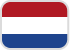 Flag of the Netherlands displayed on a square background